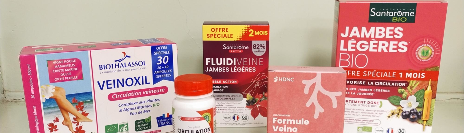 compléments alimentaires pour circulation sanguine