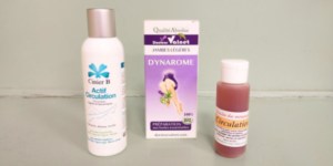 gel et huiles de massage circulatoires
