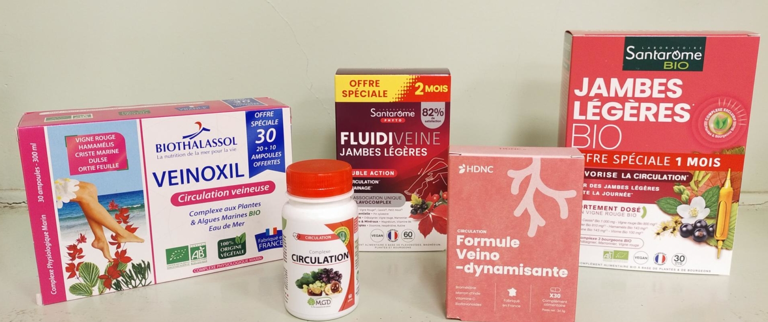 produits pour circulation sanguine compléments alimentaires pour circulation sanguine